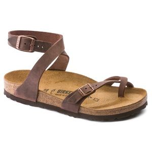 Birkenstock Yara Leather Sandals 35